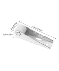 12 Piece Sliding Cabinet Door Rollers With Silent Nylon Wheels And Heavy Duty Steel Design For Rolls Like Butter Wardrobe gliding roller with measurements.