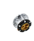 Heavy Duty Mechanical Wheel Locking Hubs Fits Suzuki Samurai Jimny Vitara Escudo With 26 Spline Reinforced Bearings close-up view.