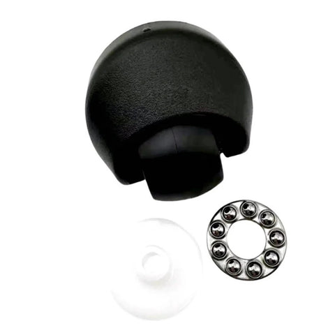 Front Caster Accessory Fits ECOVACS T10 T10 Plus T20 Vacuum Cleaner Omnidirectional Wheel Spare Part Black 1 Piece