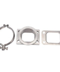 Beefy Turbocharger Assembly 5449G Stainless Steel V Band components on white background
