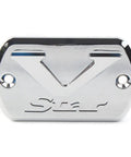 Slick CNC Aluminum Front Brake Fluid Cap Reservoir Cover Protector For Yamaha V-Star 650 1998-2016 V-Star 950 2009-2017
