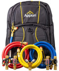 Recovery Speed Kit MegaFlow For Any Recovery Machine With Vacuum Rated Tools shown with tool bag and colored hoses