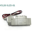 Heavy Duty Pneumatic Solenoid Valve For Industrial Tools And Machinery Parts SY500 Series High Flow Air Control Component, SY5120 model with wires.