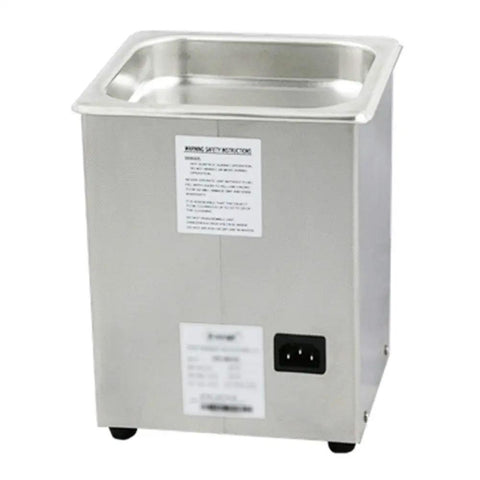 All-In-One Ultrasonic Cleaner With Controlled Heating And Timed Cleaning For Jewelry, PCBs, And Dentures, 1.3L Capacity