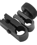 Close-up of Dial Indicator Clamp Kit with Tungsten Steel Chuck Sleeve, Lever Swivel Dovetail Clamp for Dial Test Indicator 4mm 6mm 8mm