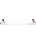 Side view of Ultra Slim LED Recessed Lighting Kit 4 Pack With 12W Integrated LEDs, 3000K Soft White, white finish, 6.31-inch cutout
