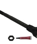 Heavy Duty Steering Tie Rod End For 2011 To 2021 Chevrolet Silverado 2500 HD 3500 HD And GMC Sierra 2500 HD 3500 HD For Precise Alignment And Responsive Steering And Long Lasting Road Control, black steel, with nut and grease
