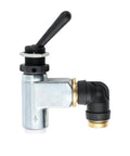 BA14500 One Quarter Inch Pneumatic Control Valve Air Toggle Switch For Peterbilt Truck Air Control Systems And Industrial Pneumatic Applications