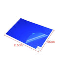 Heavy Duty Sticky Floor Mats With Sweet Strong Grip Remove Shoe Dirt And Workshop Grime Keep Your Cleanroom Spotless And Grit Free No Sweat Install For Warehouses Labs 300 Sheets, blue polyethylene sheet 115cm x 66cm.