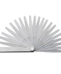 Stainless Steel Pro Grade Removable Feeler Gauge Set Dual Marked Metric And Imperial Gap Measuring Tool With 32 Blade Gauges