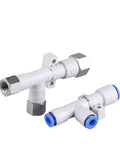 Heavy Duty Pneumatic Vacuum Generator For Industrial Gripping And Automation ZH Series Models With Pressure Ejector shown