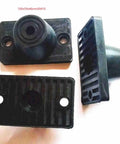4 Pack M10 Rubber Floor Mounted Vibration Isolators for Air Conditioner Outdoor Unit and Machine Shock Absorber Brackets