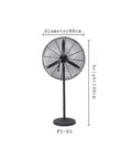 Heavy Duty Industrial Oscillating Tower Fan With Three Speed Big Time Airflow And One Click Auto Swinging Head Built Like A Tank For Workshop Shifts And Backyard Hangouts In Matte Black, 140cm tall and 68cm wide.