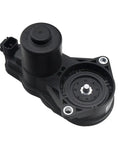 Top Shelf Electronic Parking Brake Actuator Switch For 2015 2016 2017 Rides, black plastic design with connector and rotating mechanism.