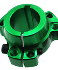 Lightweight Billet Rear Wheel Hub For Drift Trike And Go Kart 1-1/4 Inch Green Racing Drum Kit Shaved Aluminum Design detail view