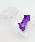 Racker Jacker Glock Slide Grip Beefed Up Upgrade for Glock 17 19 19X 26 and PSA Dagger, purple aluminum grip