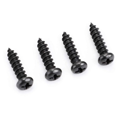 Close-up of black screws included with 8 Pieces Stainless Steel Mending Plates 6 Inch Heavy Duty Corner Braces For Furniture Repair Black.