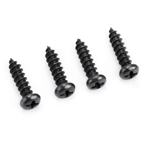 Four matte black screws for use with Built Tough Rugged Stainless Steel Flat Plates Straight Corner Braces Heavy Duty furniture set