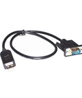USB To VGA 15 Pin Male Adapter With RS485 Serial Program Communication Cable For DVP Series Motion Controller To PC And Laptop