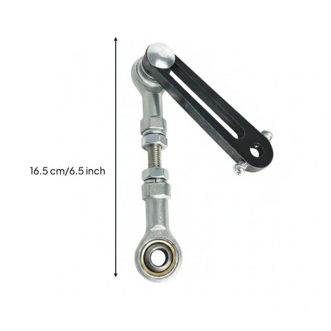 Adjustable Linkage With Ball Joint Rotating Mechanical Assembly Kit For Prototyping Large Size Swing Arm And Fish Eye Joint Set Dope DIY Motion Systems And Swing Mechanisms For Makers, 16.5 cm metal linkage