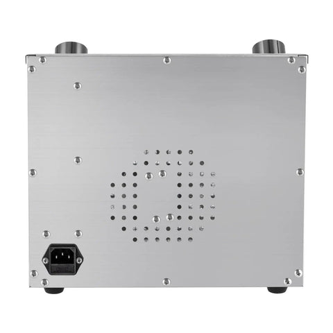 Back view of 8 Tray Electric Food Dehydrator With 400W Power, 0-12 Hour Timer And 86 To 194 F Temperature Control, stainless steel
