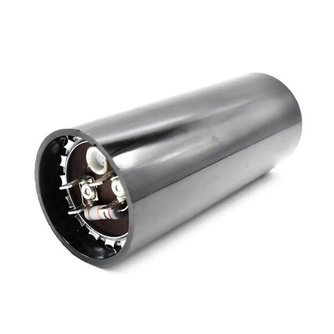 Beefy 710-850 MFD 125V AC Cylinder Motor Starting Capacitor For 50/60Hz Systems, 4-Pin Black Phenolic Case, 4-Wire Mount, OEM Replacement For 5715K17-4 Motors, cylindrical capacitor