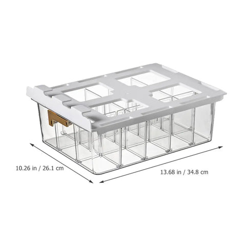 Adhesive Hanging Closet Rod Rack With Extra Sock And Underwear Dividers Straight Up Keeps Your Closets Hella Neat Zero Clutter Flex Installed On Any Wall Save Major Floor Space For Compact Homes And Dorms clear storage box dimensions 13.68x10.26 inches