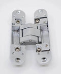 Premium Zinc Alloy Hidden Three Dimensional Adjustable Door Hinge for cabinets and closets, ultra durable with smooth 3D movement.