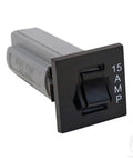 15 Amp Battery Charger Circuit Breaker Replacement For Club Car Power Drive Plug And Play Golf Cart Charging Protection