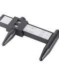 Precision Wheel Rim Bolt Pattern Gauge Adjustable Sliding Pcd Ruler Fits 4 5 6 8 Lug Wheels heavy-duty measuring tool in black