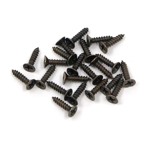 Mounting screws for 12 Pack Small Brass Mini Vintage Jewelry Box Drawer Cabinet Knob Pulls With Mounting Screws Antique Brass Finish