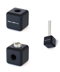 Durable Aluminum Alloy Bike Cable End Caps Set For Brake And Shifter Cables With 2 Square Tail Caps 2 Screws And Hex Spanner