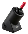 Kick It Cool With This Electric Wine Bottle Chiller That Locks In Frosty Temperatures Using Zero Ice And Smart Digital Controls Portable Single Bottle Cooler in sleek black with digital display.