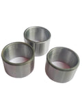 2 Pack Steel Bearing Sleeves For Shafts, Inner Diameter Options 50 52 55 Mm And Outer Diameter Options 60 65 70 Mm, front view
