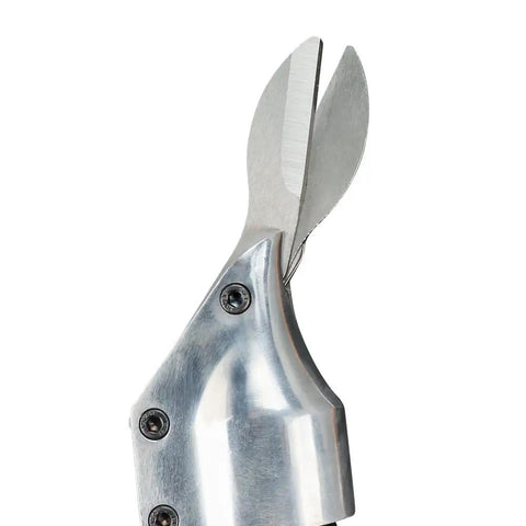 18 Gauge Pneumatic Metal Shear Cutter With Two Blades, Industrial Air Cutter for Stainless Steel, Iron and Aluminum Sheet Metal, Screen Mesh Cutting Tool, Fast 2500 RPM, Built for Tough Jobs