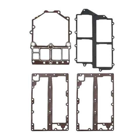 Solid Power Head Gasket Kit For 2T V4 Boat Engines Fits Outboard Shift Mechanisms Up To 130 HP Replaces 6E5-W0001, gasket set
