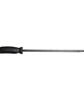 12 S Dominator Pry Bar Straight 17 Inch Overall Length With Ergonomic Dual Composite Grip shown horizontally