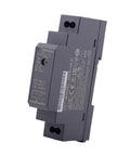 Heavy Duty Din Rail Switching Power Supply 12w 5v 2.4a Ac Dc Adapter in compact grey case, designed for easy rail installation.