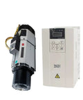 Badass 9Kw Iso30 Atc Cnc Spindle Motor Featuring Air Cooling And Integrated Vfd Inverter for precise metal milling control.