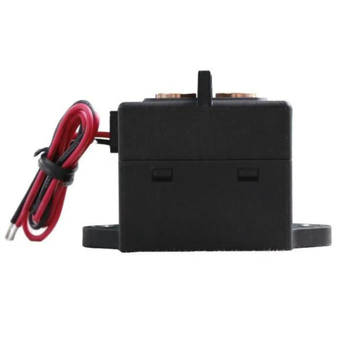 Heavy Lift High Voltage DC Relay Contactor Built Tough With Ceramic Armor And Zero Arc Magic, 100A capacity, compact design.