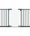 Adjustable Clear Acrylic Baby Gate for Stairs 28.8 To 32.3 Inches Wide, 30 Inches High, Walk-Through Safety Gate