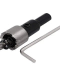 HSS Hole Saw Kit 16mm Cutting Diameter, 68mm Long, with twist bit and hex wrench