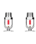 Top Notch Two Pack Fire Sprinkler Heads With Automatic One Fifty Five Degree Fahrenheit Activation For Serious Safety Needs Built Tough For Any Building In A Simple Pendant Down Spray Mount That Handles Extreme Heat Without Breaking A Sweat