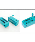 Universal ZIF 16 Pin IC Socket Narrow 4 Pack For DIP ICs And Microcontrollers Test Socket Compatible With Breadboards