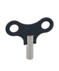 Clock Winding Key For Old School Mechanical Desk Clocks And Wooden Clocks Solid Metal Winding Tool with Frosted Non Slip Handle