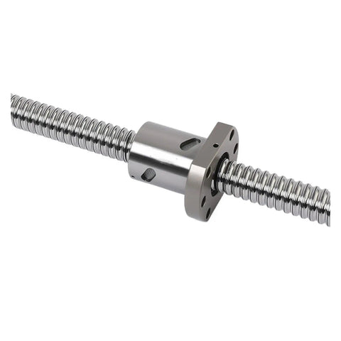 Pro Grade CNC SFU1610 Ball Screw With 1610 Flange Travel Range 200mm To 800mm Single Nut BK BF12 End Machined Low Noise High Precision