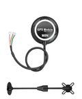 M8N GPS Module With Bracket For DIY Drones And RC Planes, Ultra Accurate 50 Cm Positioning, 72-Channel UBX M8030, Built-In QMC5883L Compass
