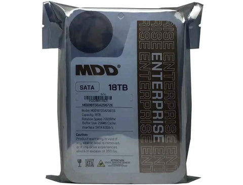 Beast 18TB Enterprise Internal Hard Drive With 7200 RPM, 256MB Cache, SATA 6Gbps, 3.5-Inch, Renewed With 5-Year Warranty, Built For Hyperscale Data Centers And High-Density Cloud Storage, sealed package