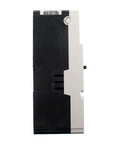 Top Notch 350 Amp 240 Volt Two Pole Bolt On Circuit Breaker in clean light gray housing, side view showcasing thermal magnetic design.