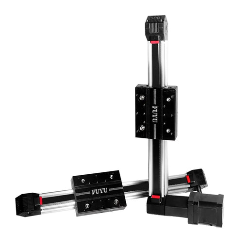 Belt Driven Linear Module For CNC With Nema 17 Stepper Motor, 200mm Stroke, Ultra Slim 30mm Wide Aluminum Linear Guide, High Speed 800mm/s
